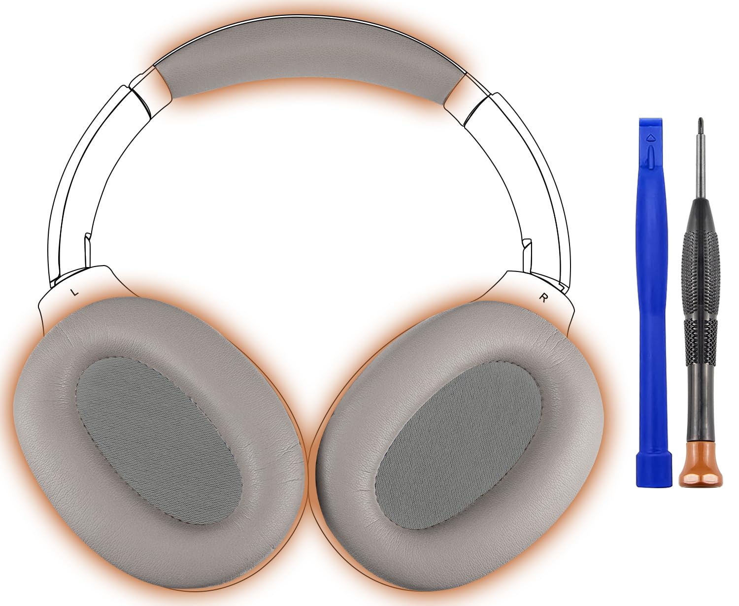 Amazon | SOULWIT イヤーパッド + ヘッドバンド セット for Sony WH